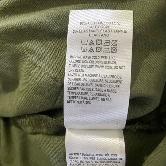 NWT Lucky Brand Womens Camo Belted Utility Jacket Size Large Olive Multi Green - Picture 10 of 12